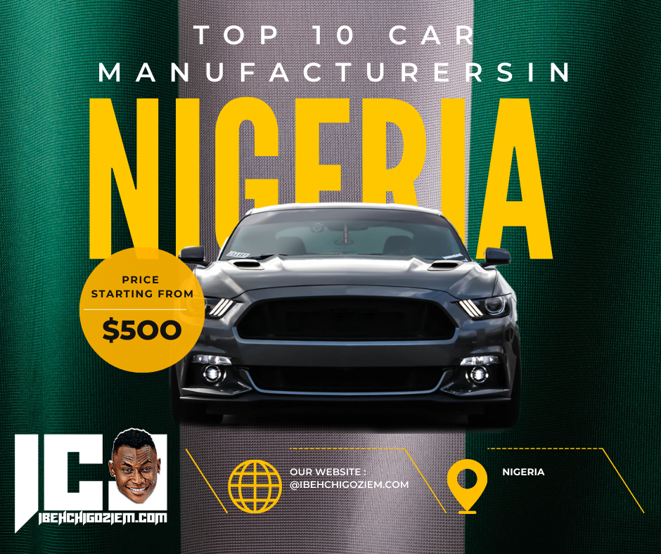 Top 10 Car Manufacturers & Modifiers In Nigeria Top 10 Car Manufacturers & Modifiers In Nigeria 