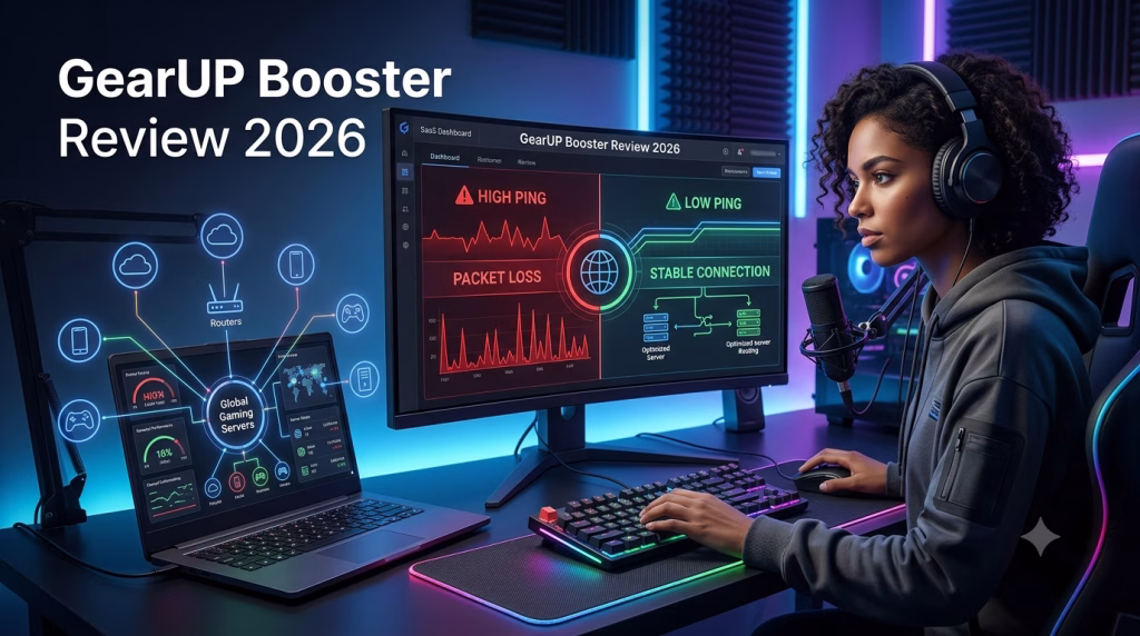 GearUP Booster Review 2026: SaaS Tool for Reducing Gaming Lag