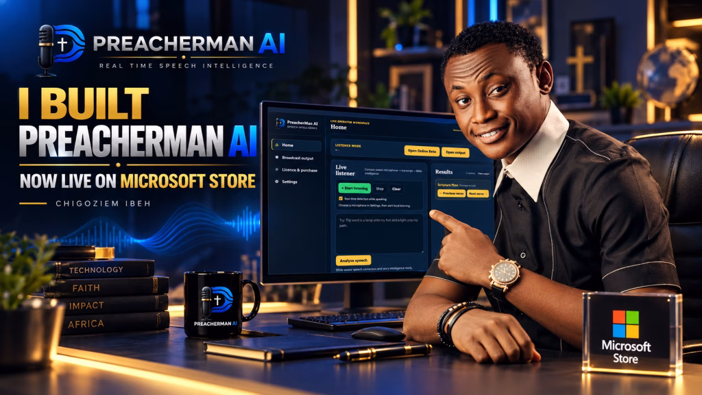 I Built PreacherMan AI – Chigoziem Ibeh